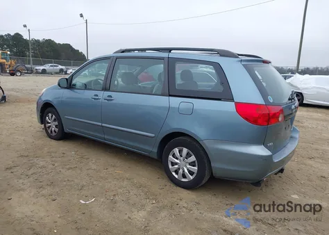 2006 Toyota Sienna Ce z USA, uszkodzony, nr VIN 5TDZA23C26S567323